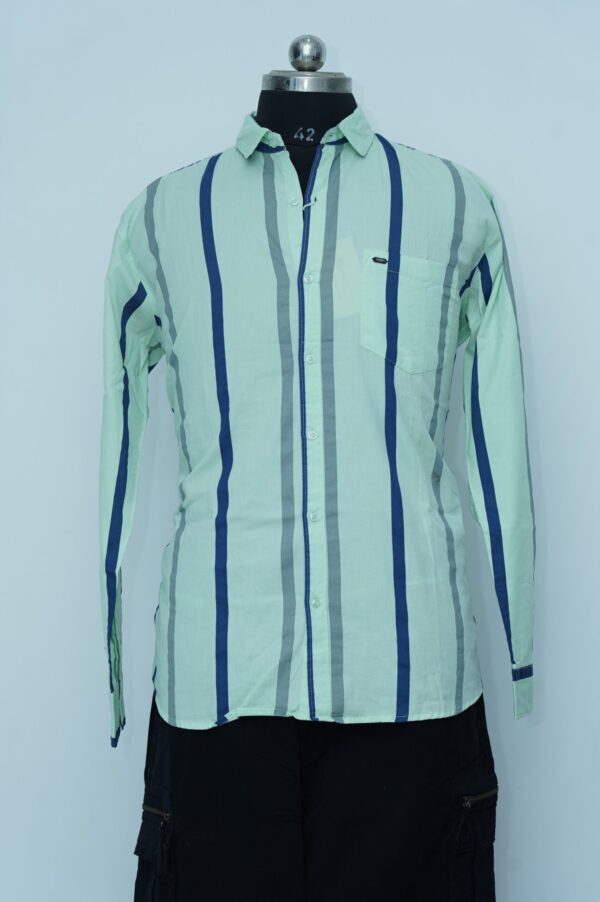 Casual Shirt Pale Green