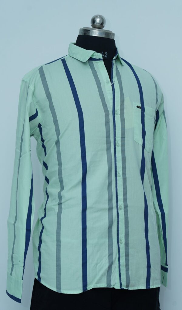 Casual Shirt Pale Green - Image 2