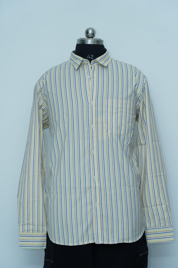 Formal Shirt Pale Pink Stripes