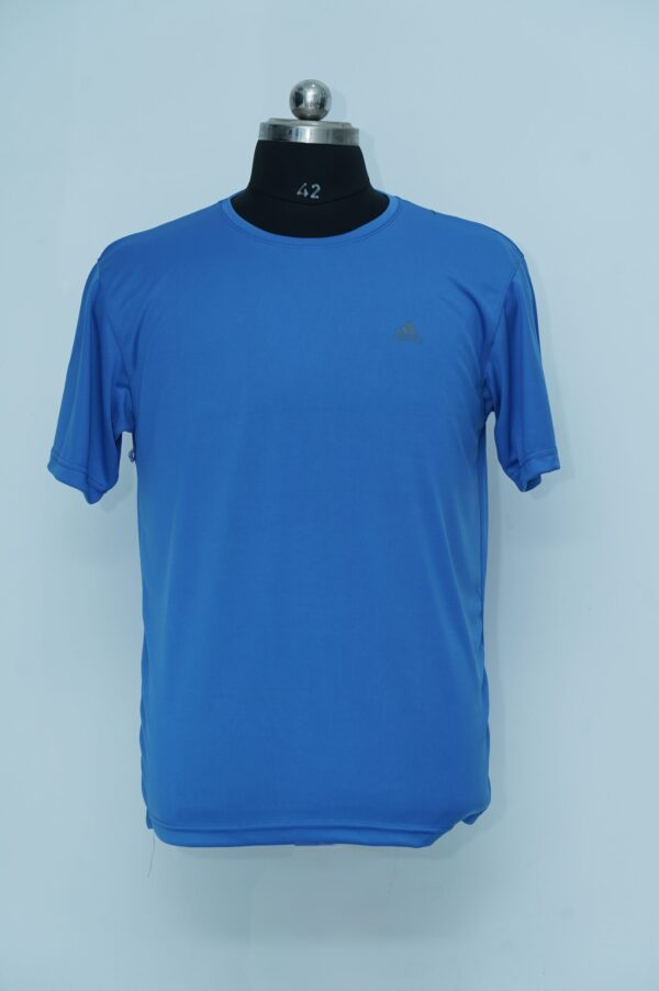 Round neck T Shirt Blue