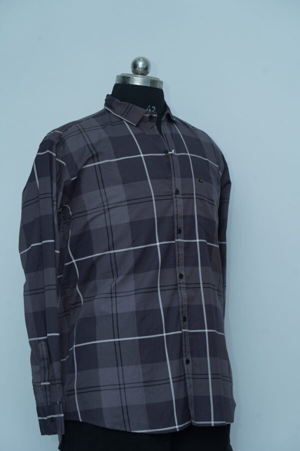 Semi Casual Shirt Gray - Image 2