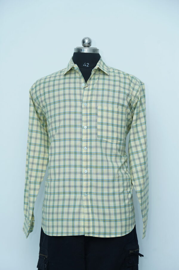 Semi Formal Shirt Lemon Yellow